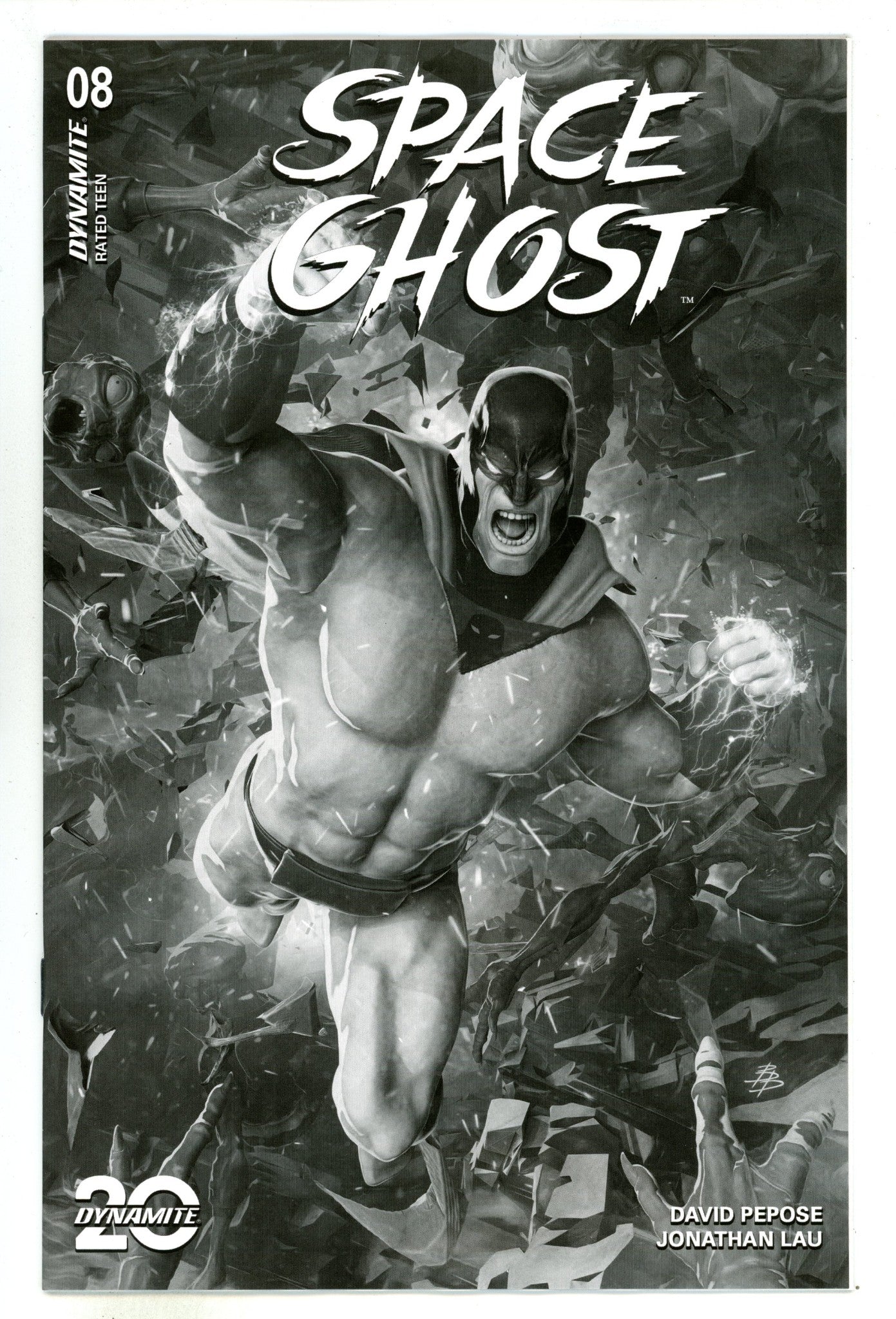 Space Ghost 8 Barends B&W Incentive Variant (2024)