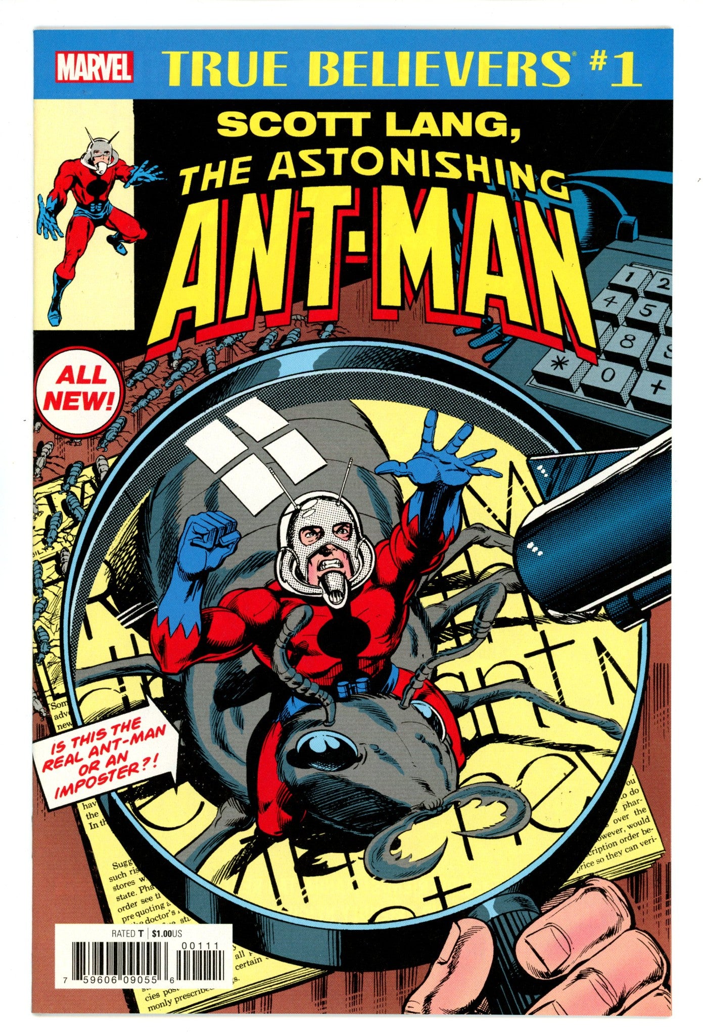 True Believers: Scott Lang, the Astonishing Ant-Man 1 High Grade (2018) 