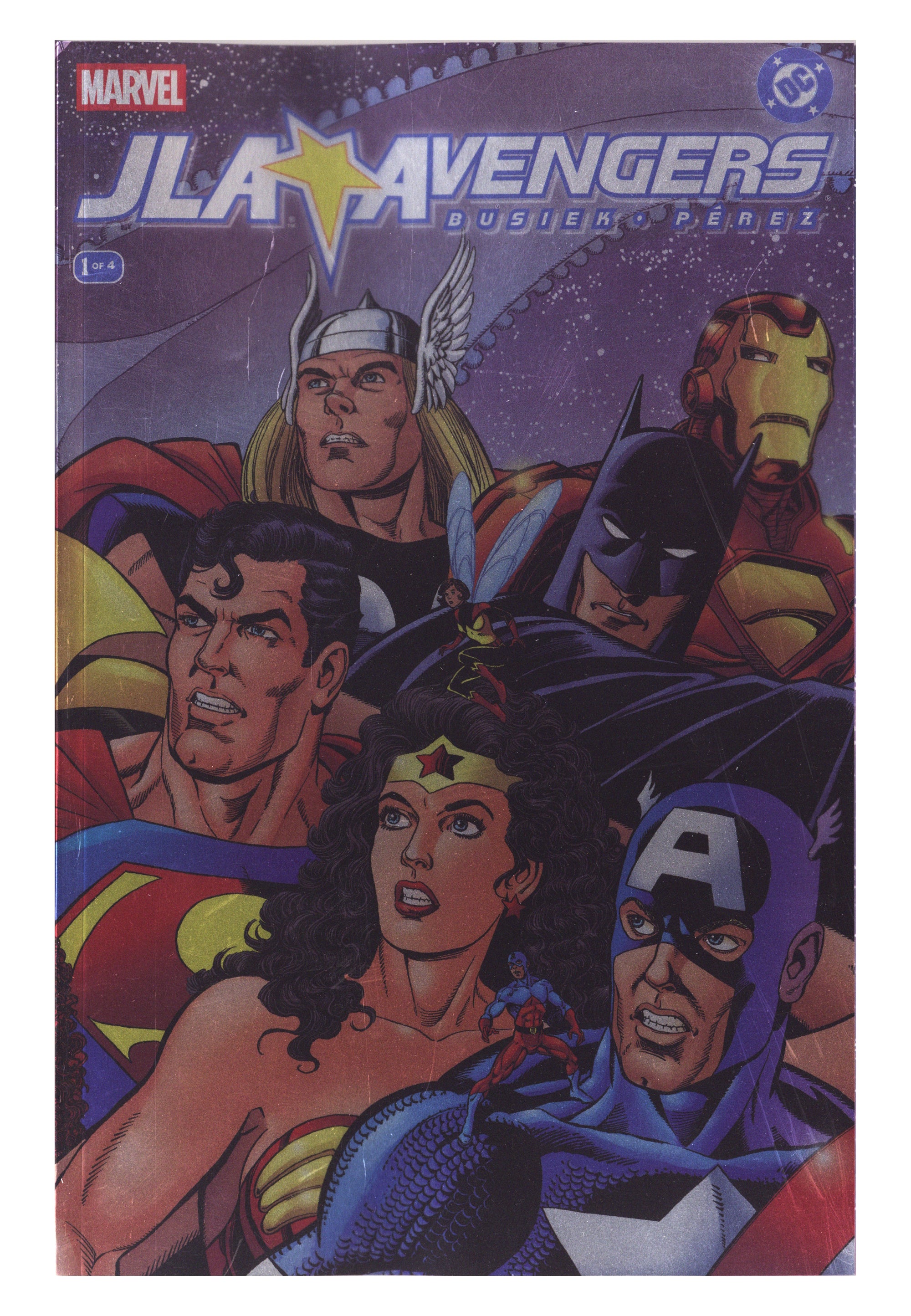 JLA / Avengers 1 Pérez Facsimile Foil Variant (2026)