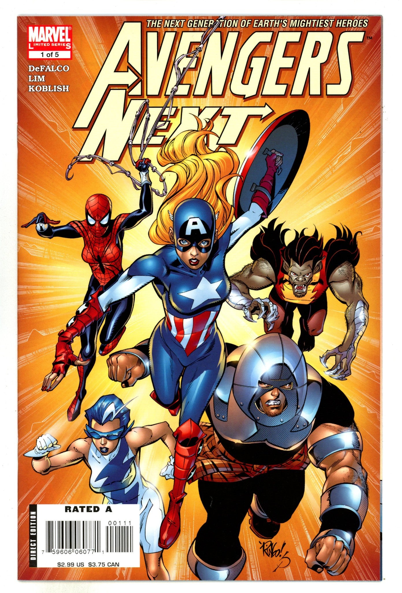 Avengers Next 1 High Grade (2007) 