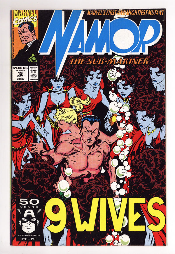 Namor, the Sub-Mariner 19 Mid Grade (1991)