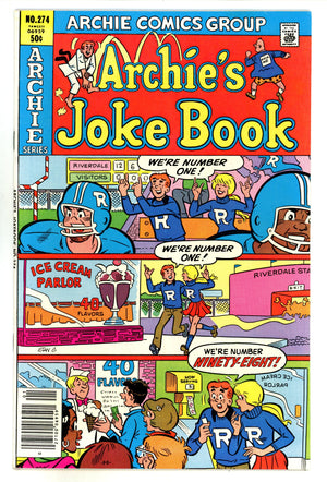Archie's Joke Book Magazine 274 Low Grade (1981) 