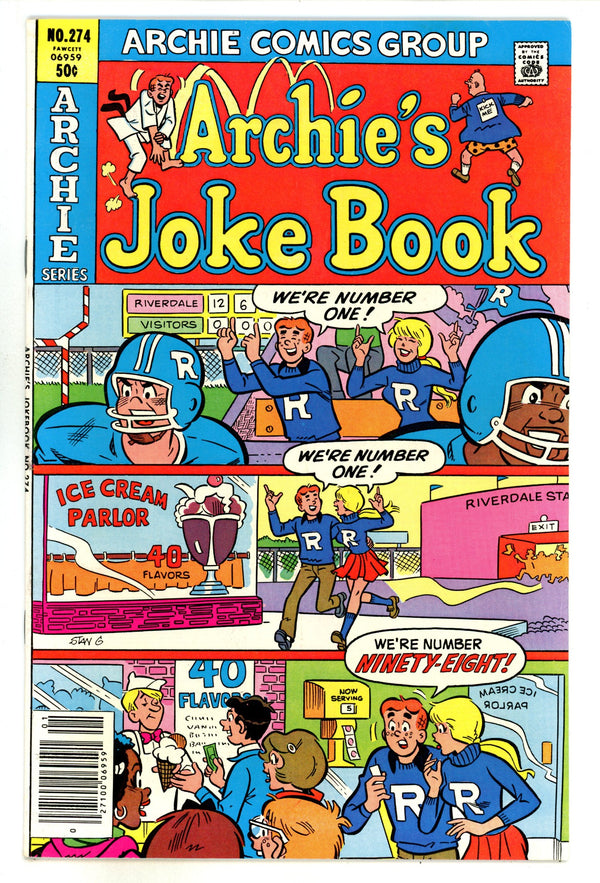 Archie's Joke Book Magazine 274 Low Grade (1981)