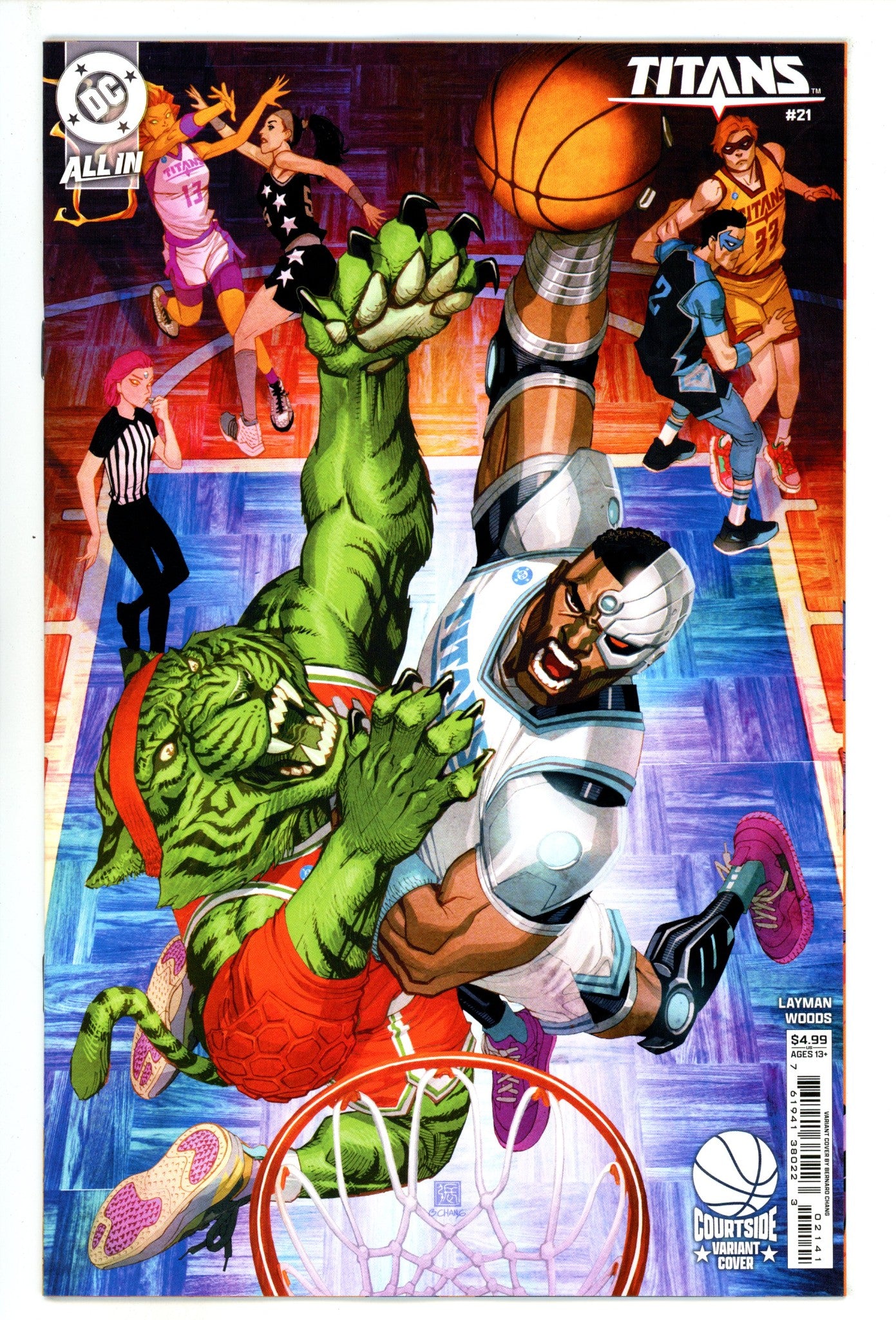 Titans Vol 4 21 Chang Variant (2025)