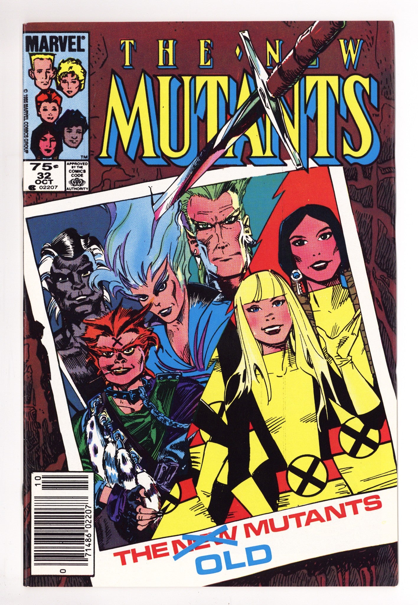 The New Mutants Vol 1 32 VF/NM (9.0) (1985) Canadian Price Variant 