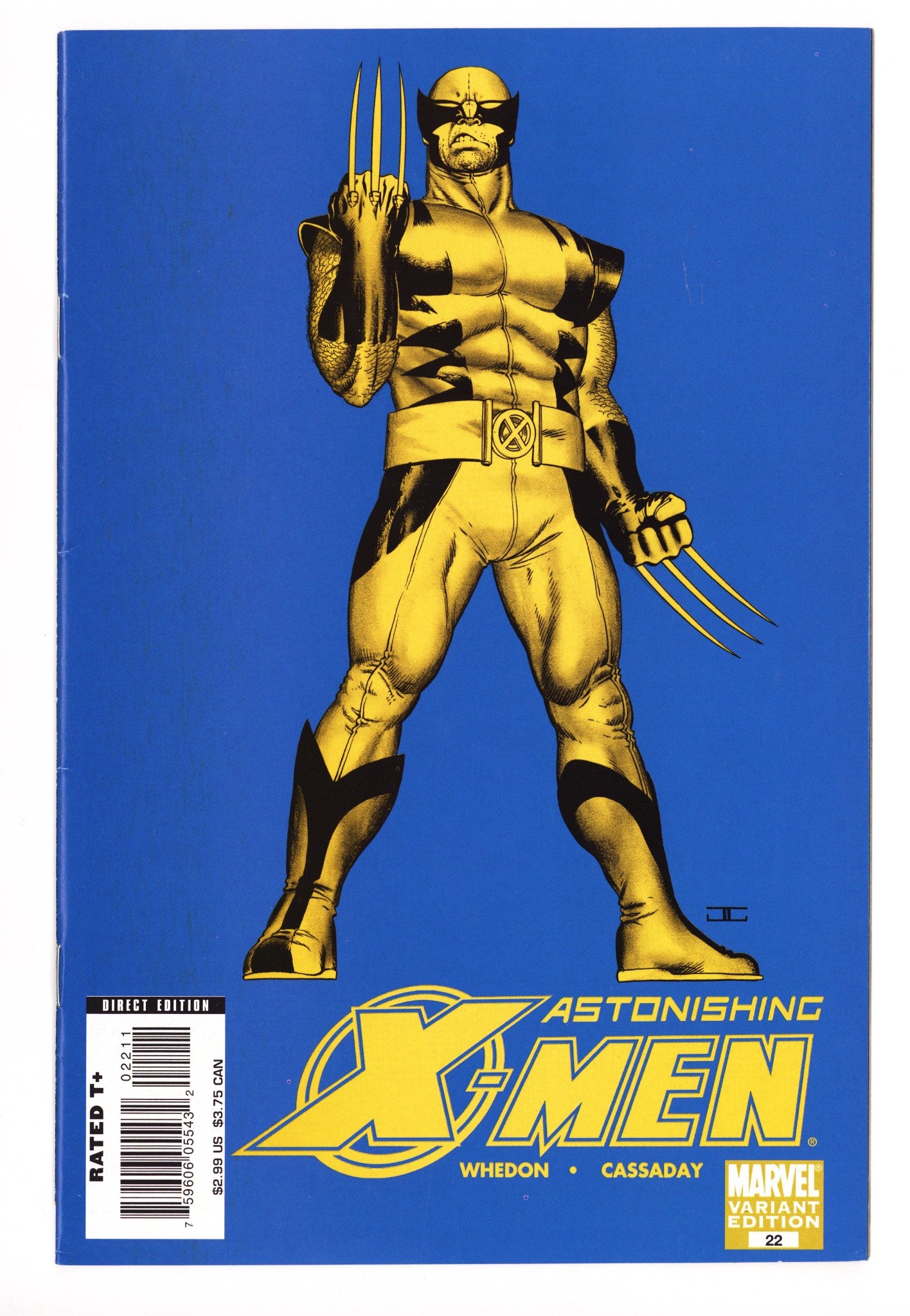 Astonishing X-Men Vol 3 22 Mid Grade (2007) Cassaday Variant 