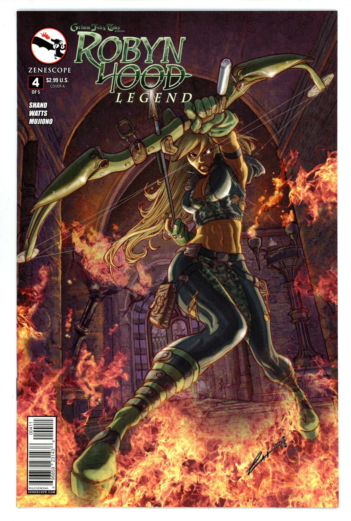 Grimm Fairy Tales Presents Robyn Hood: Legend 4 High Grade (2014) 
