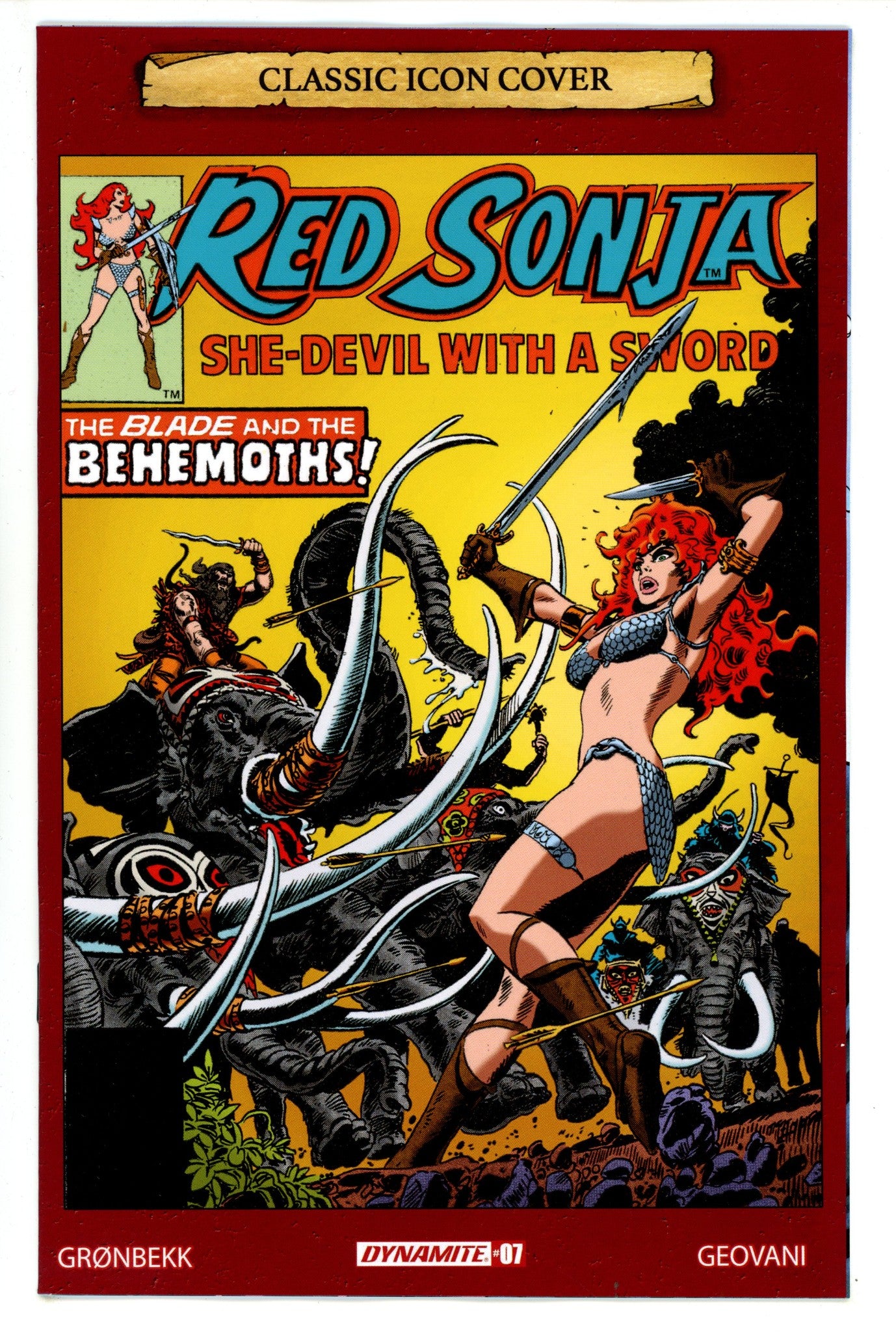 Red Sonja Vol 7 7 Thorne Incentive Variant (2024)