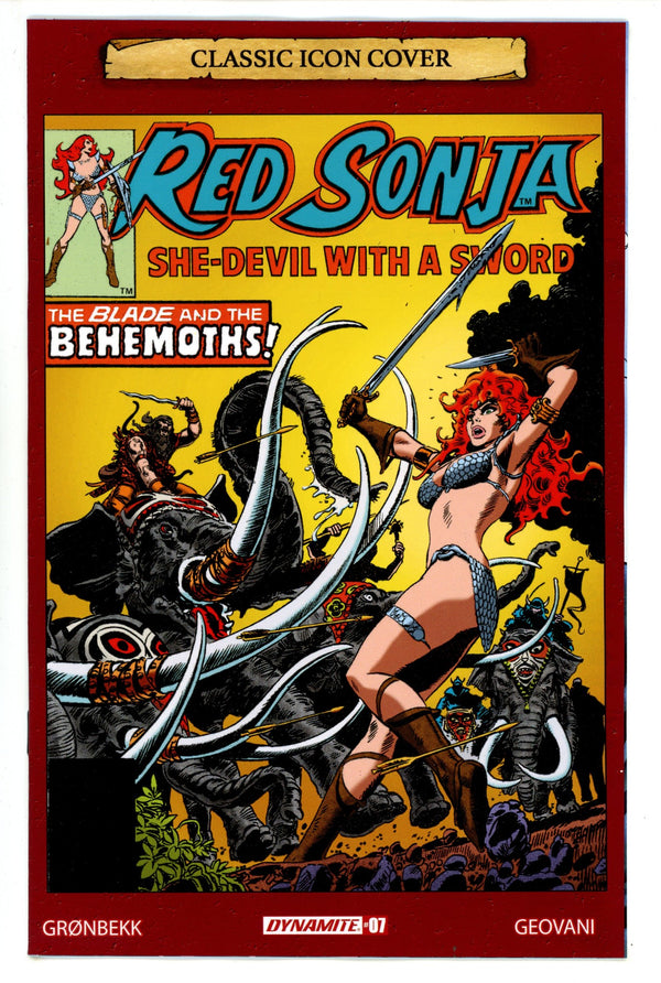 Red Sonja Vol 7 7 Thorne Incentive Variant (2024)