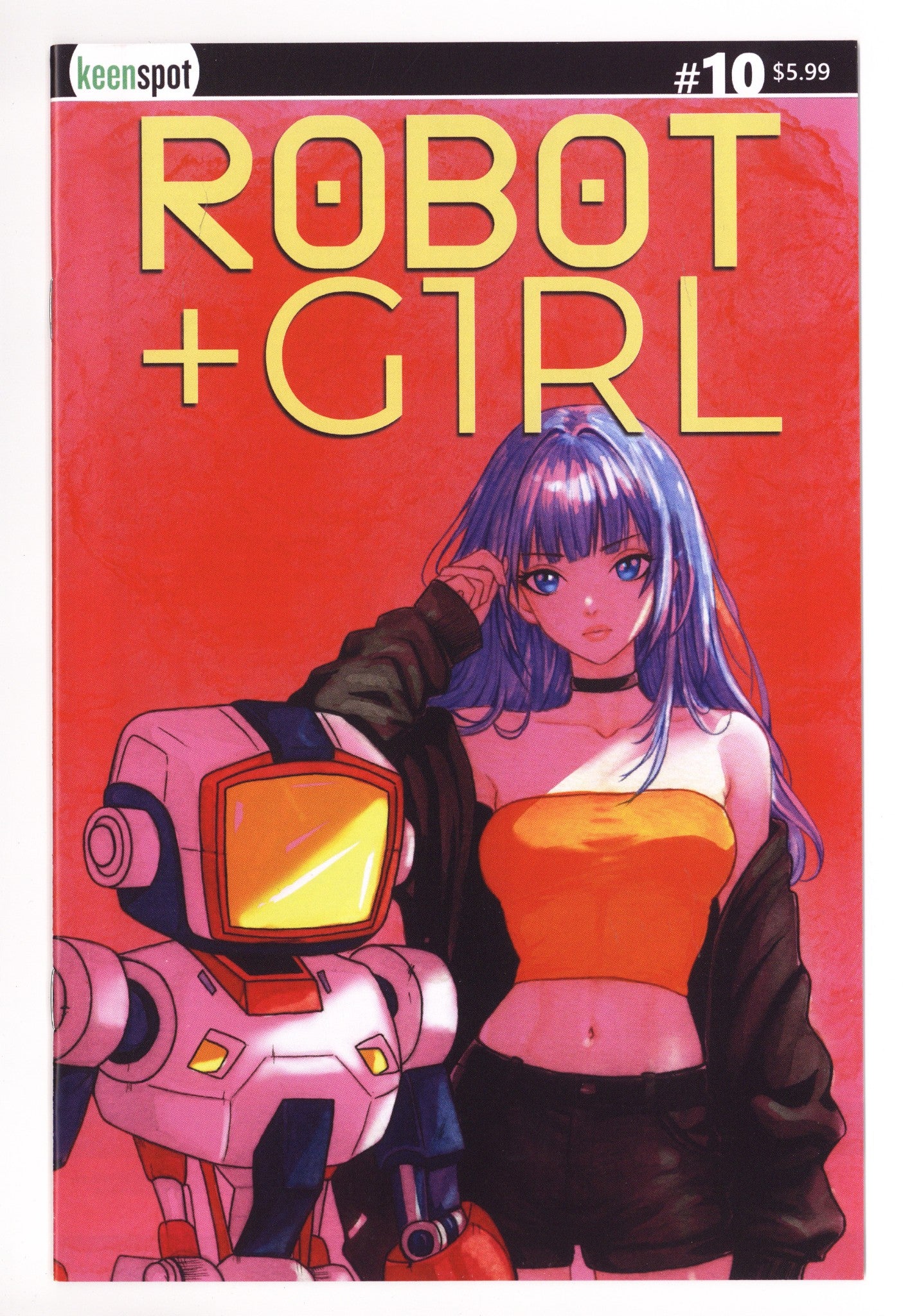 Robot + Girl 10 Costello Variant (2025)