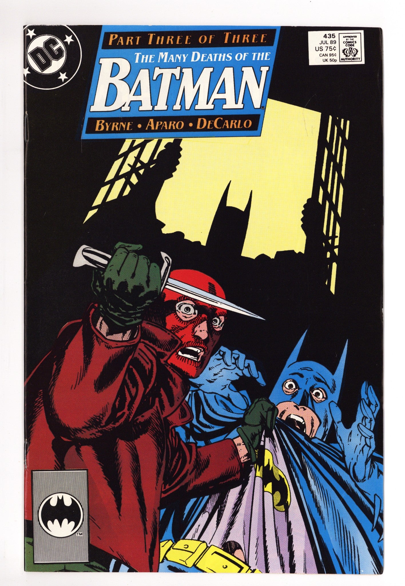 Batman Vol 1 435 Mid Grade (1989) 