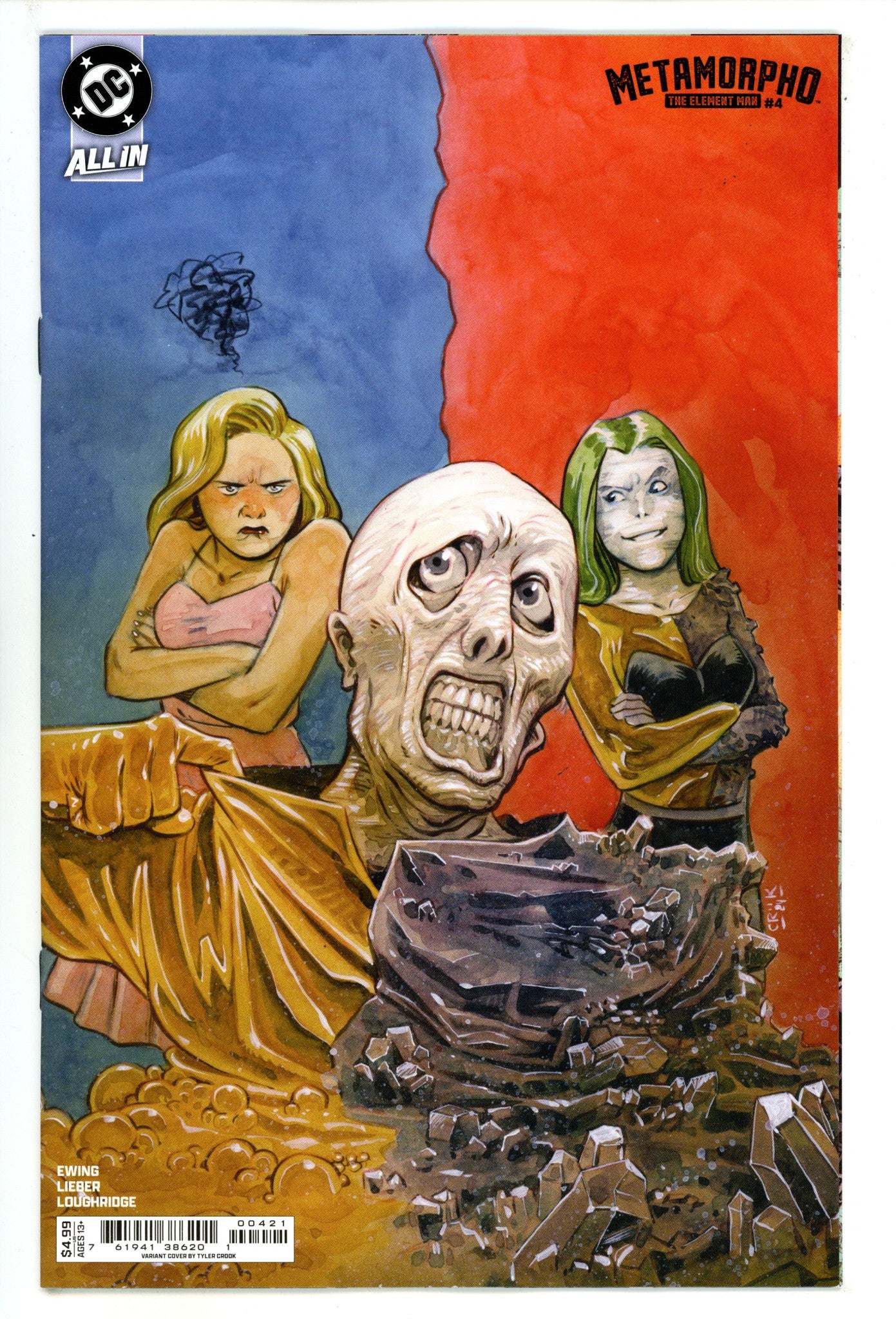 Metamorpho The Element Man 4 Crook Variant (2025)