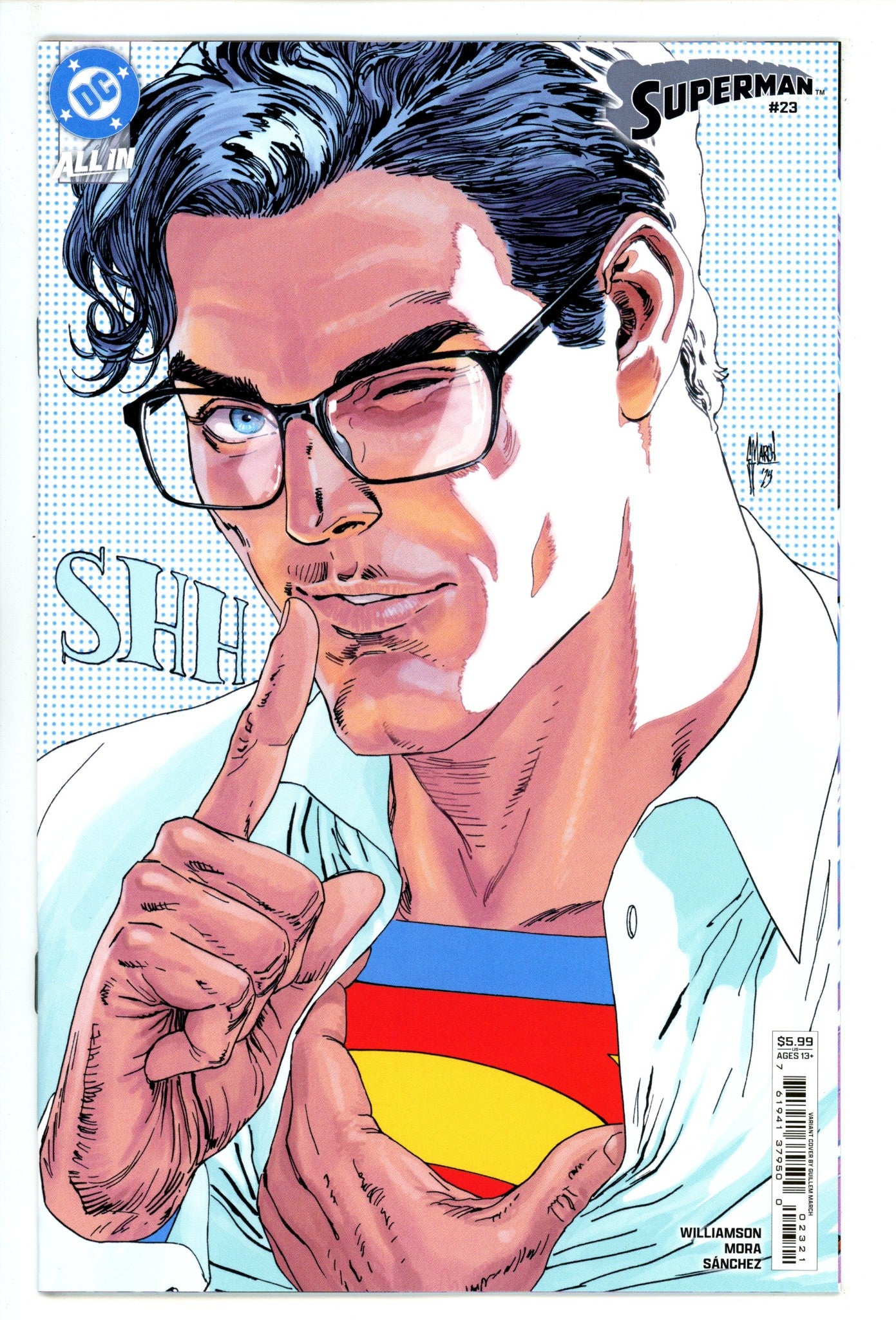 Superman Vol 6 23 March Variant (2025)