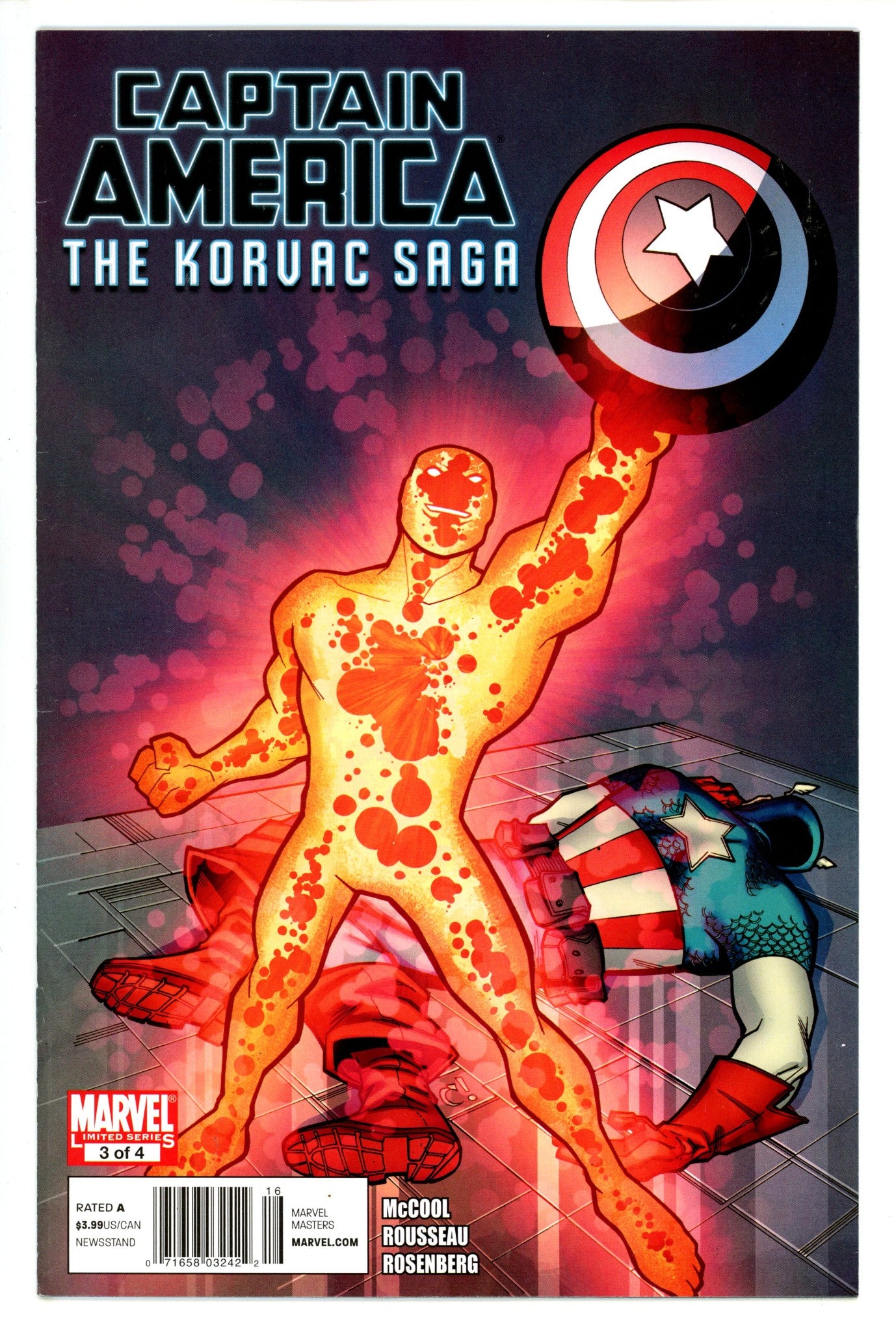 Captain America & the Korvac Saga 3 Newsstand FN/VF (2011)