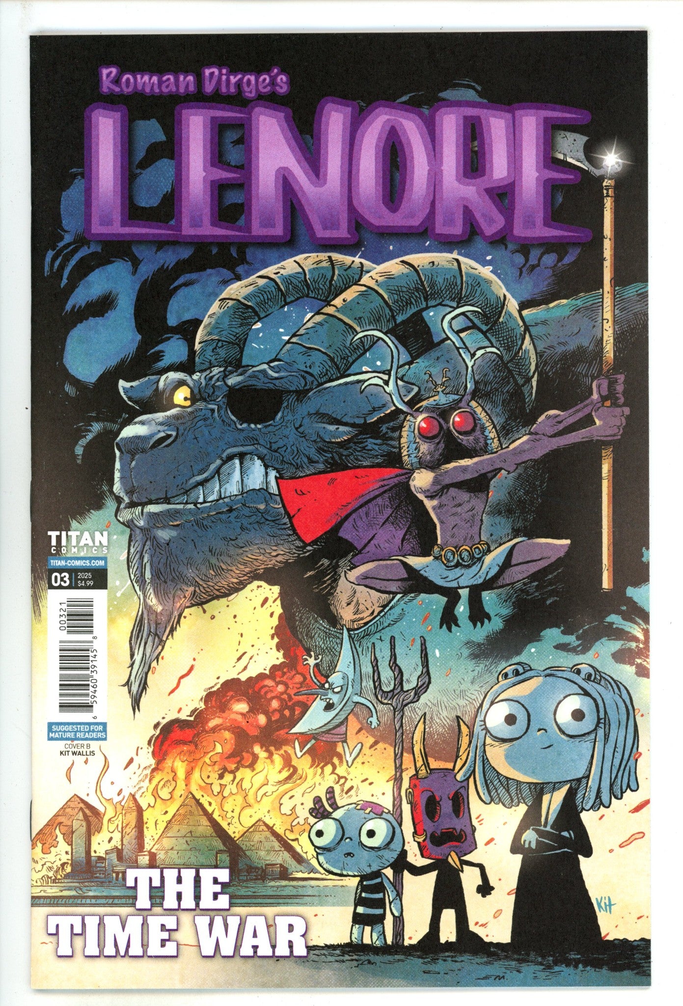 Lenore The Time War 3 Wallis Variant (2025)