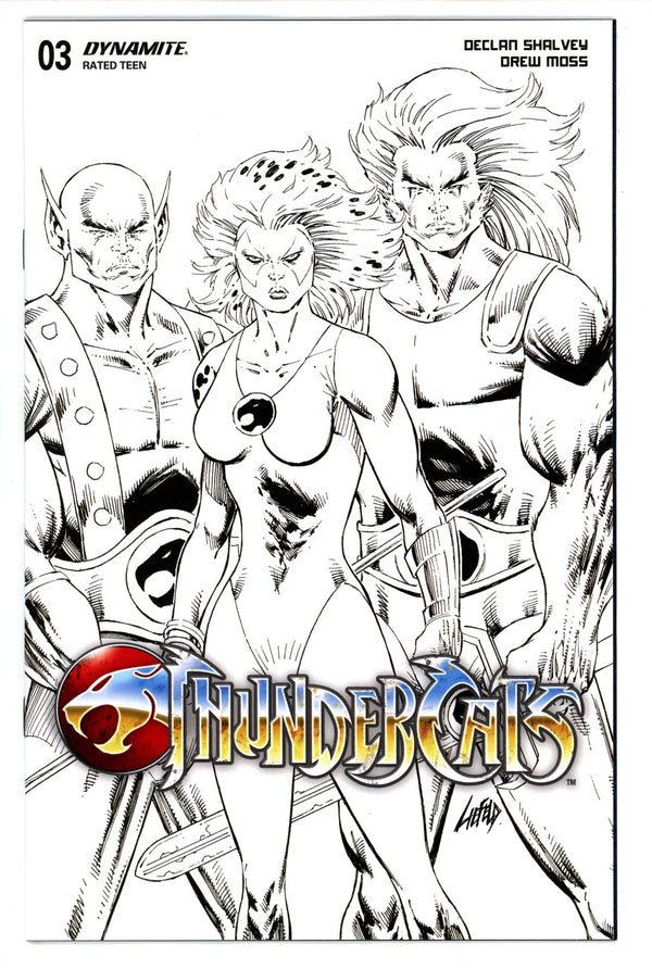 Thundercats 3 Liefeld B&W Incentive Variant (2024)
