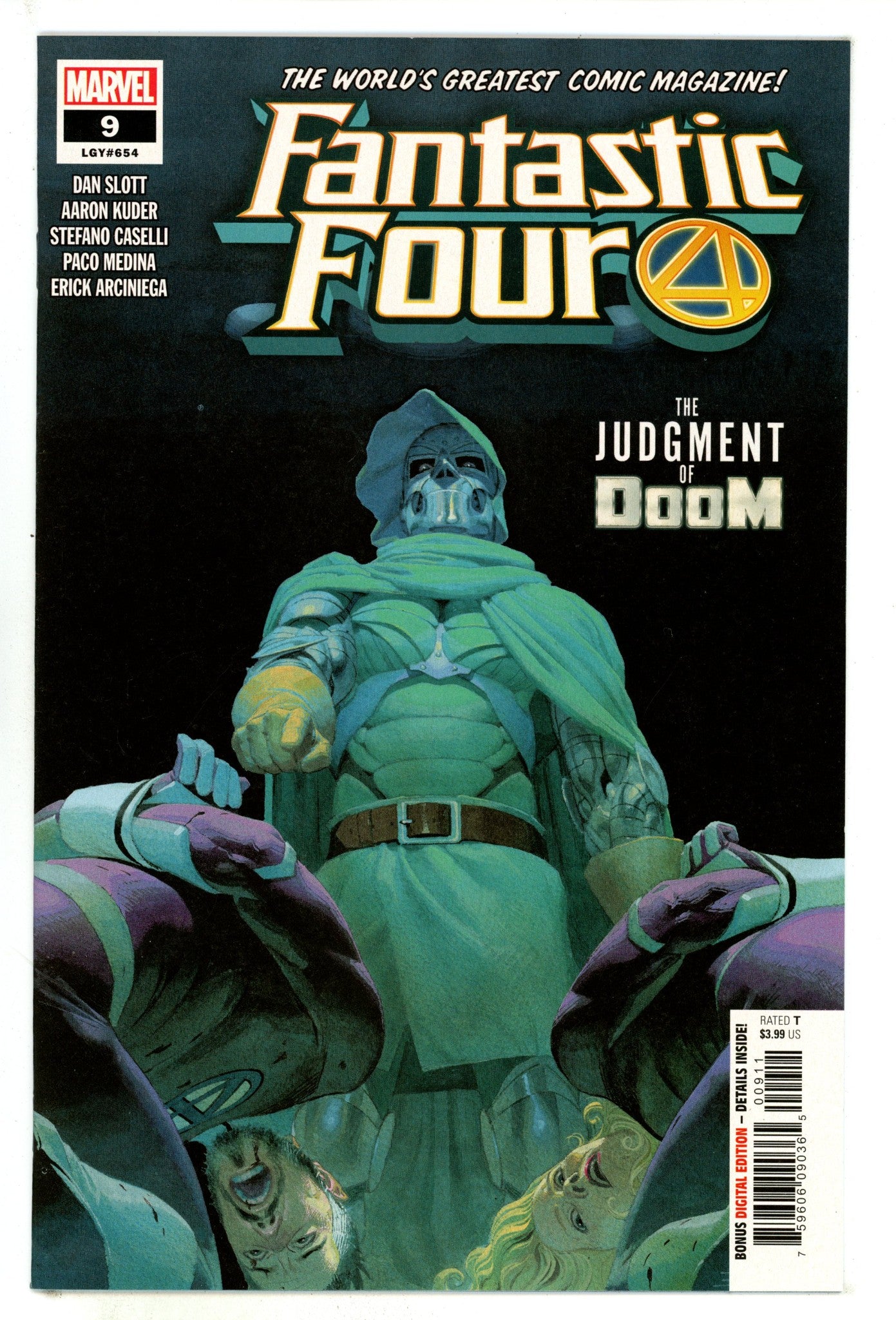 Fantastic Four Vol 6 9 (654) High Grade (2019) 
