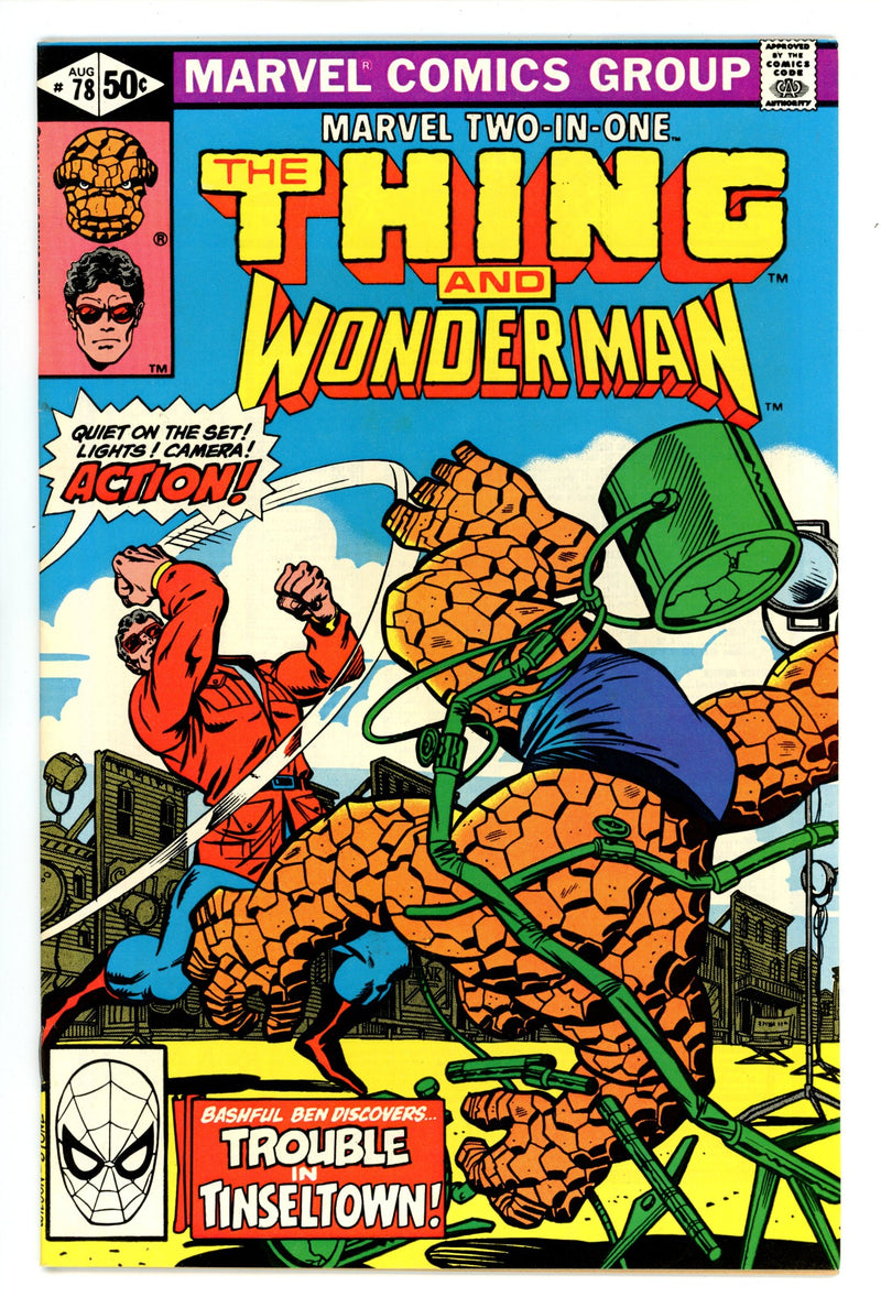 Marvel Two-in-One Vol 1 78 High Grade (1981) 