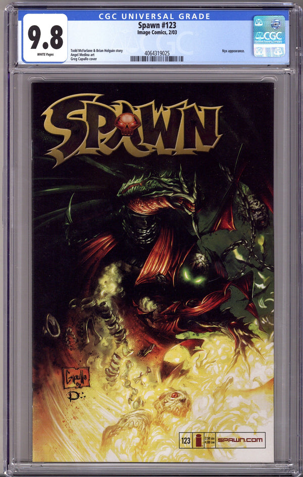 Spawn 123 CGC 9.8 (NM/M) (2003)