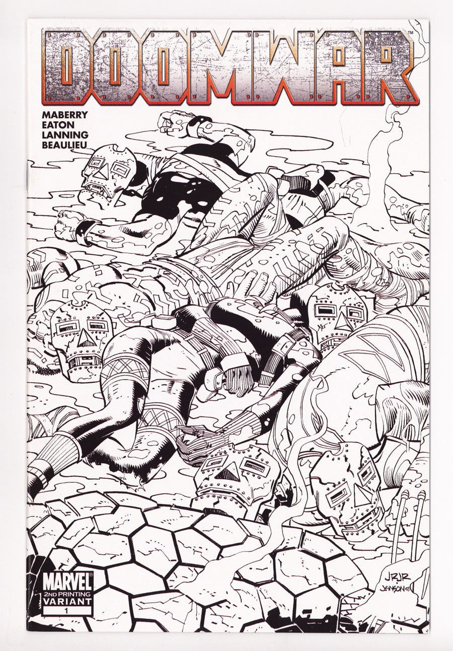 Doomwar 1 High Grade (2010) 2nd Print 