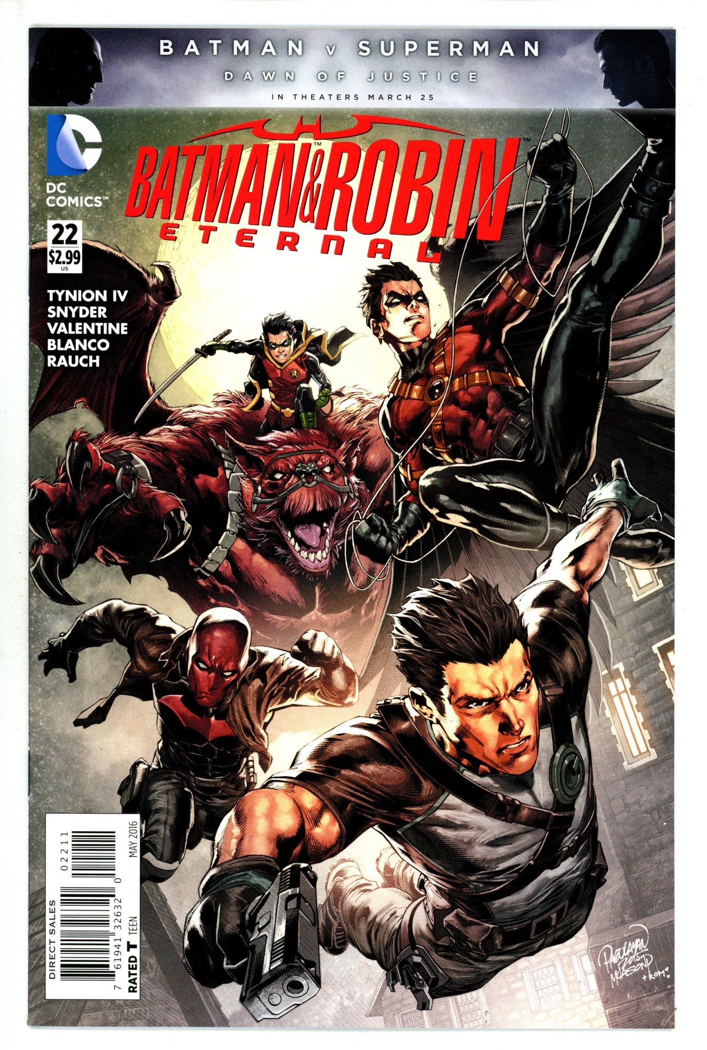 Batman and Robin Eternal 22 High Grade (2016) 