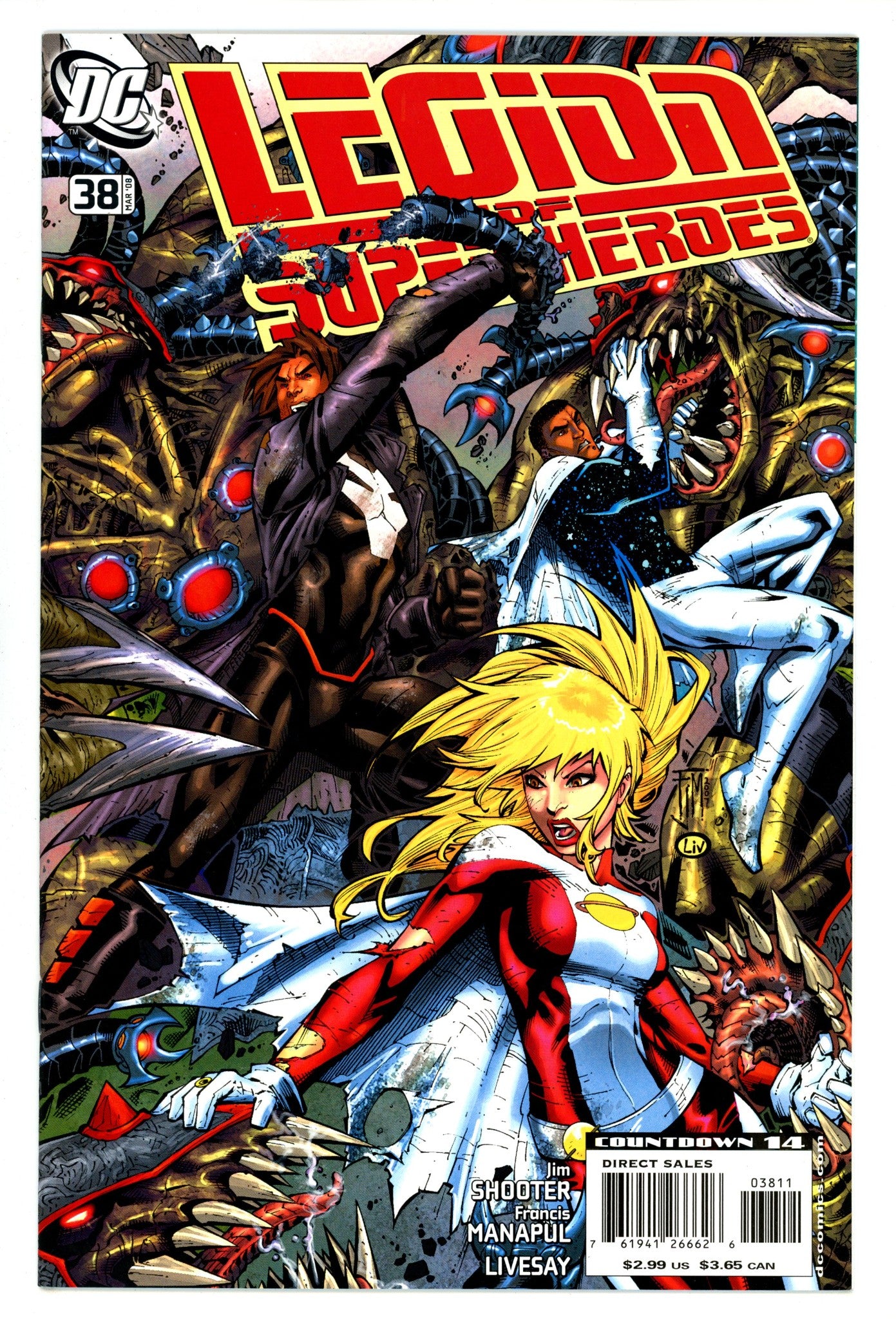 Legion of Super-Heroes Vol 5 39 High Grade (2008) 