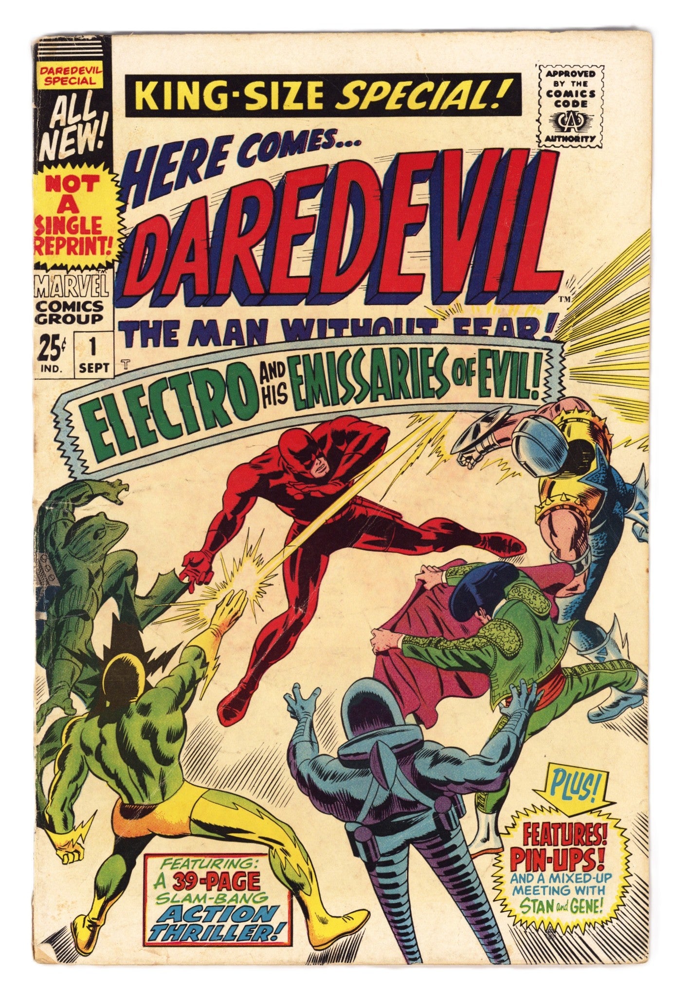 Daredevil Annual Vol 1 1 VG (4.0) (1967) 