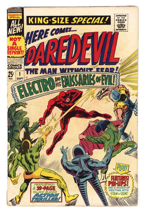 Daredevil Annual Vol 1 1 VG (4.0) (1967) 