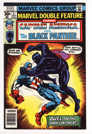 Marvel Double Feature 21 Mid Grade (1977)