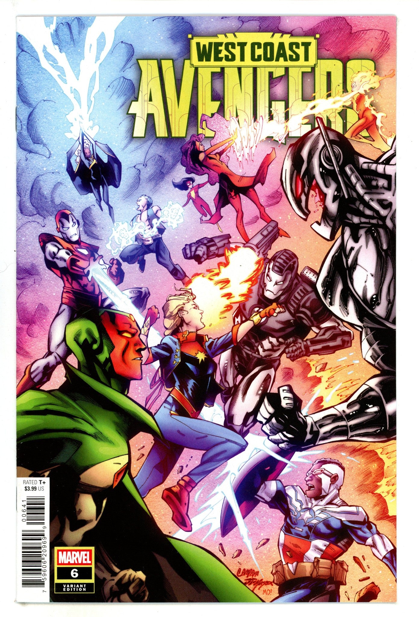 West Coast Avengers Vol 4 6 Campana Variant (2025)