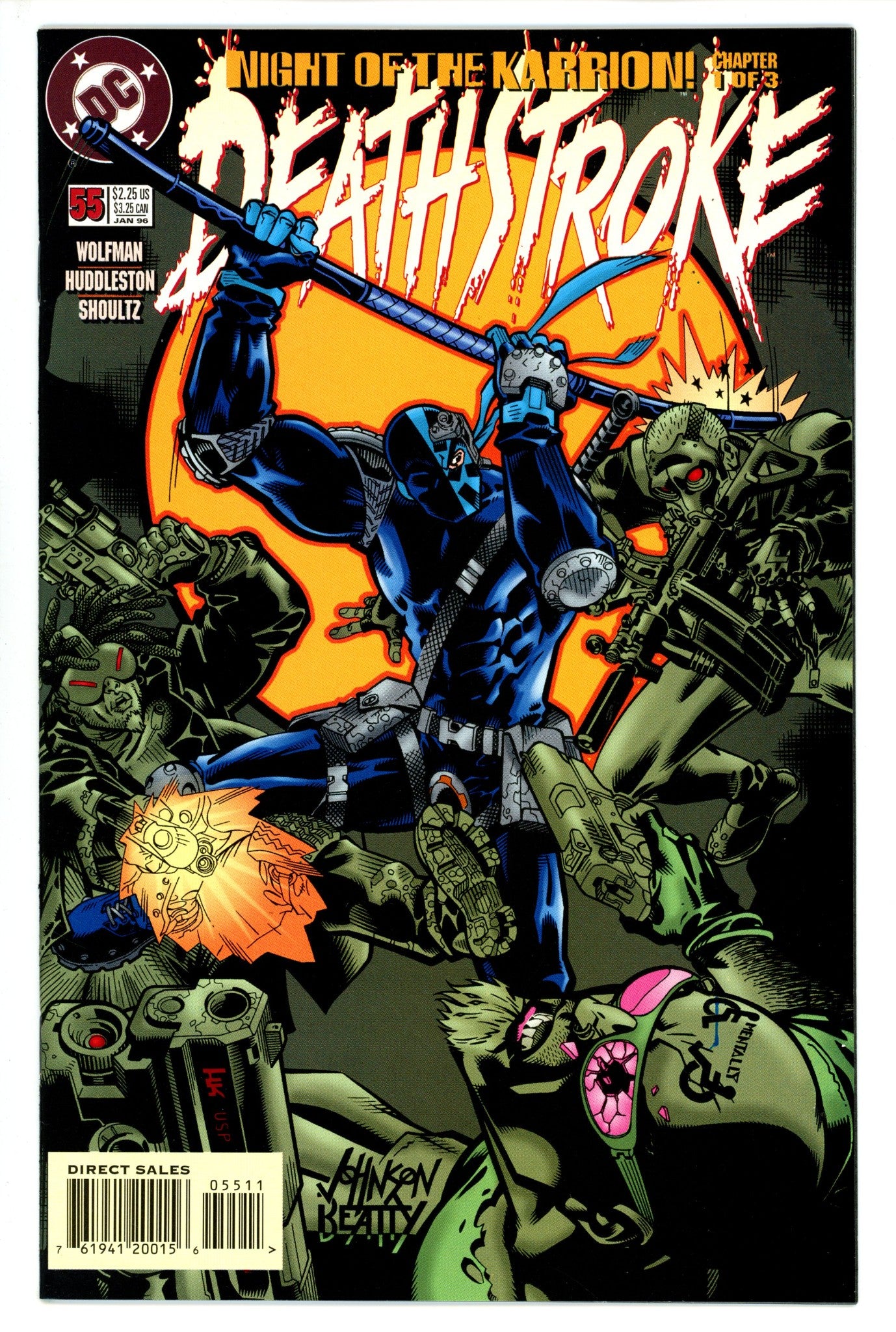 Deathstroke Vol 1 55 NM (1996)