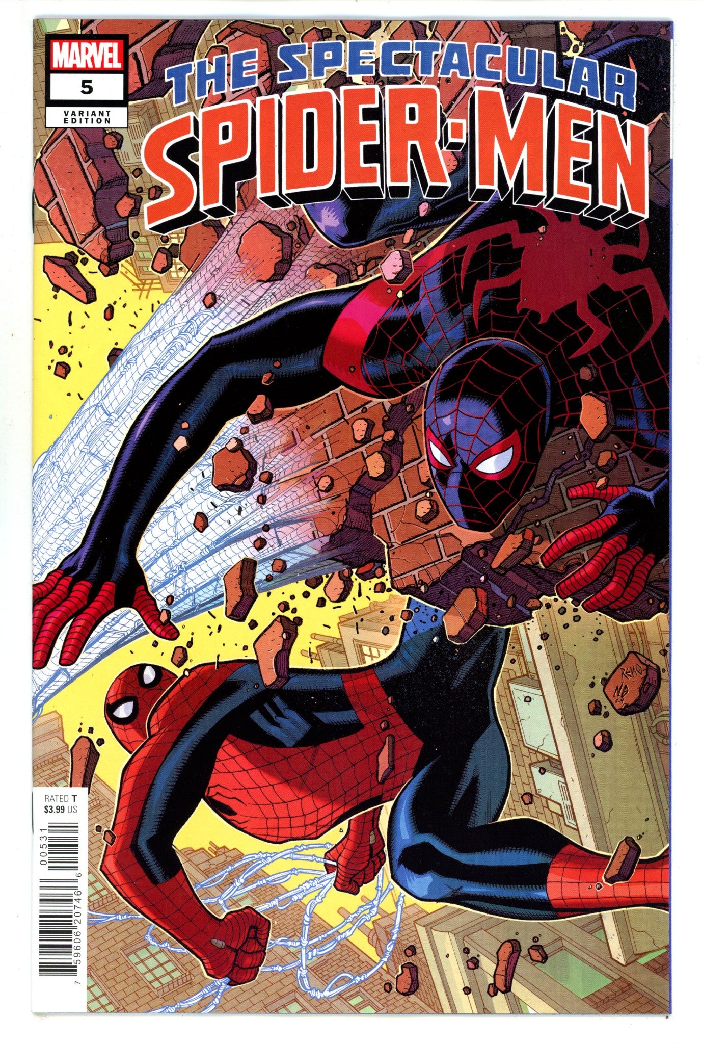 Spectacular Spider-Men 5 Bradshaw Variant (2024)