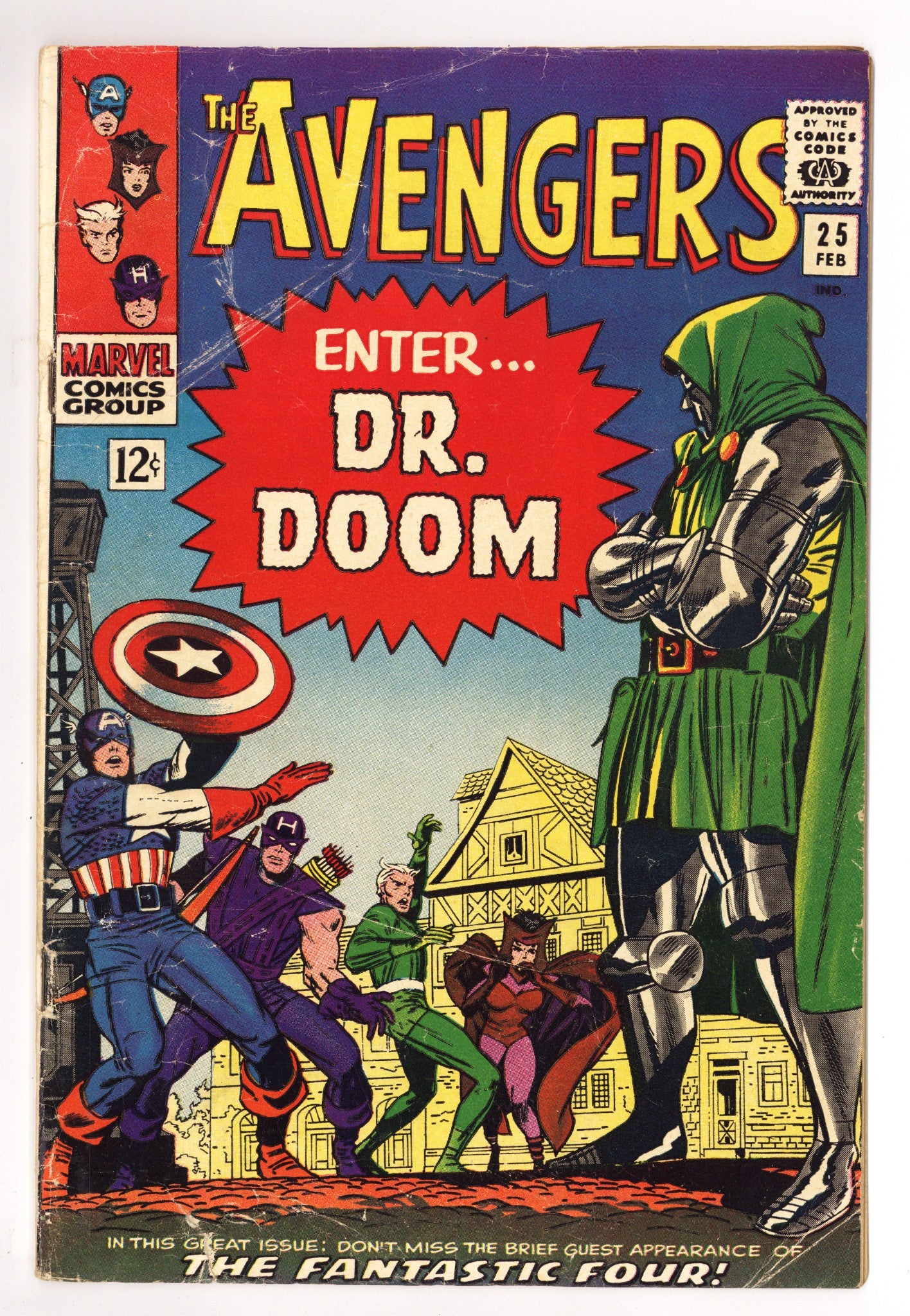 The Avengers Vol 1 25 VG- (3.5) (1966) 