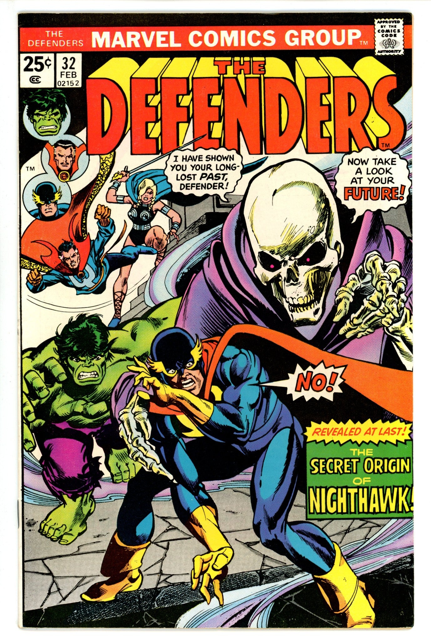 The Defenders Vol 1 32 VF- (1976)