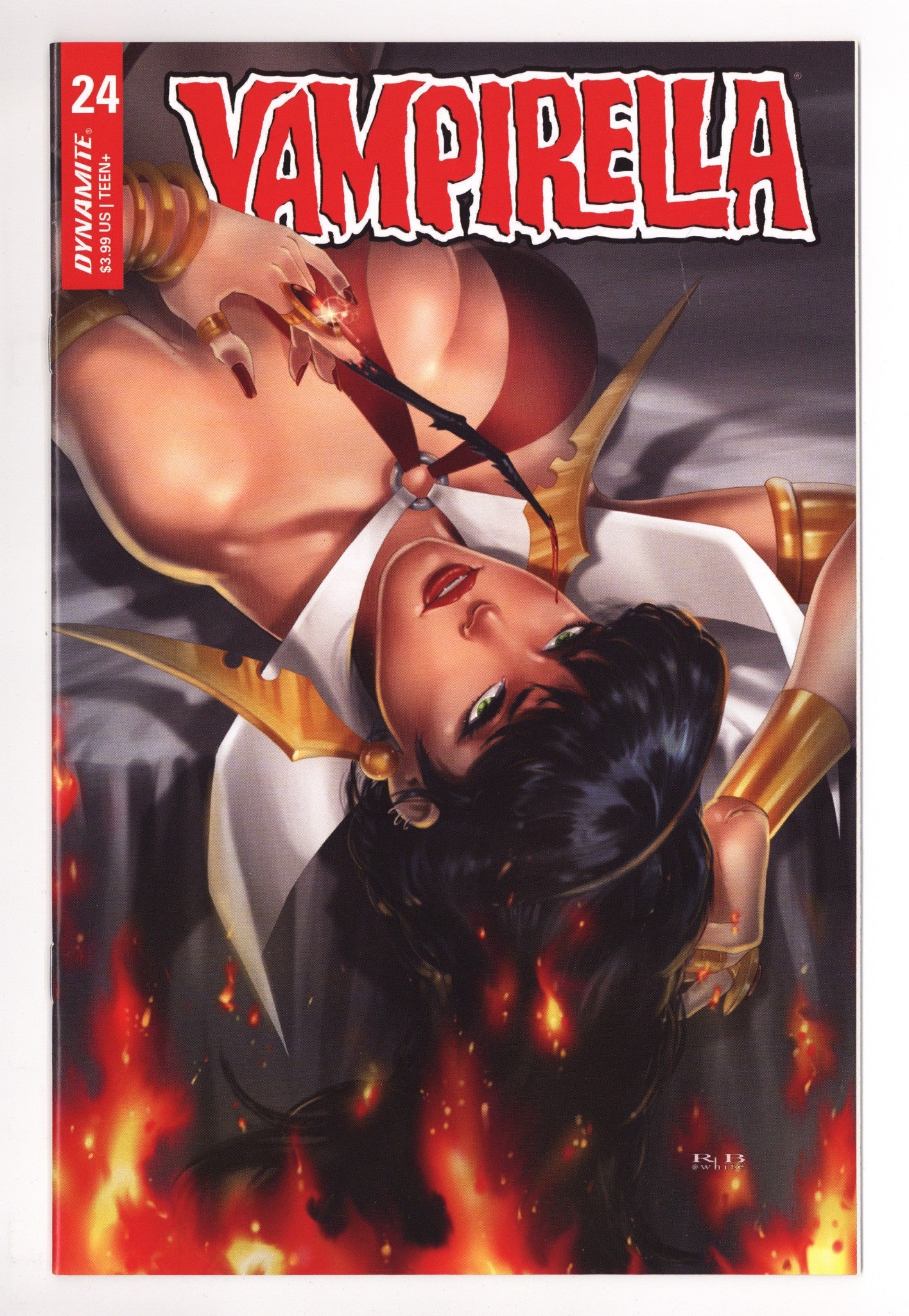 Vampirella Vol 6 24  High Grade   (2021) White     Variant  