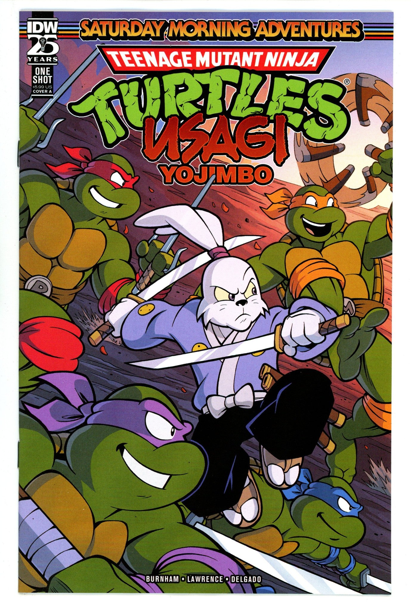 Teenage Mutant Ninja Turtles / Usagi Yojimbo: Saturday Morning Adventures 1 (2024)