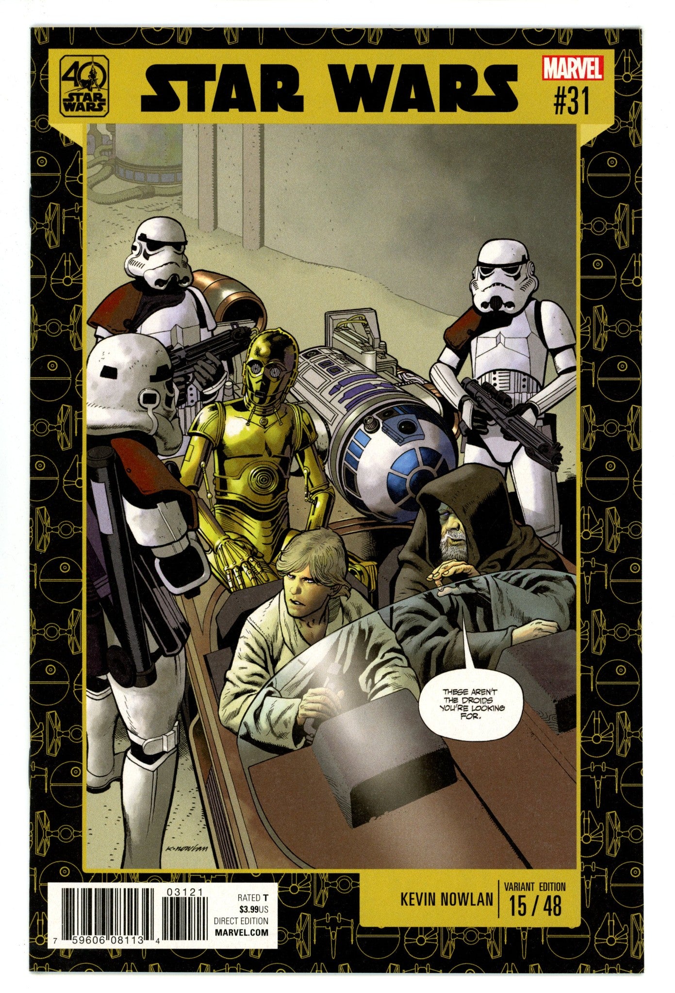 Star Wars Vol 2 31 High Grade (2017) Nowlan Variant 