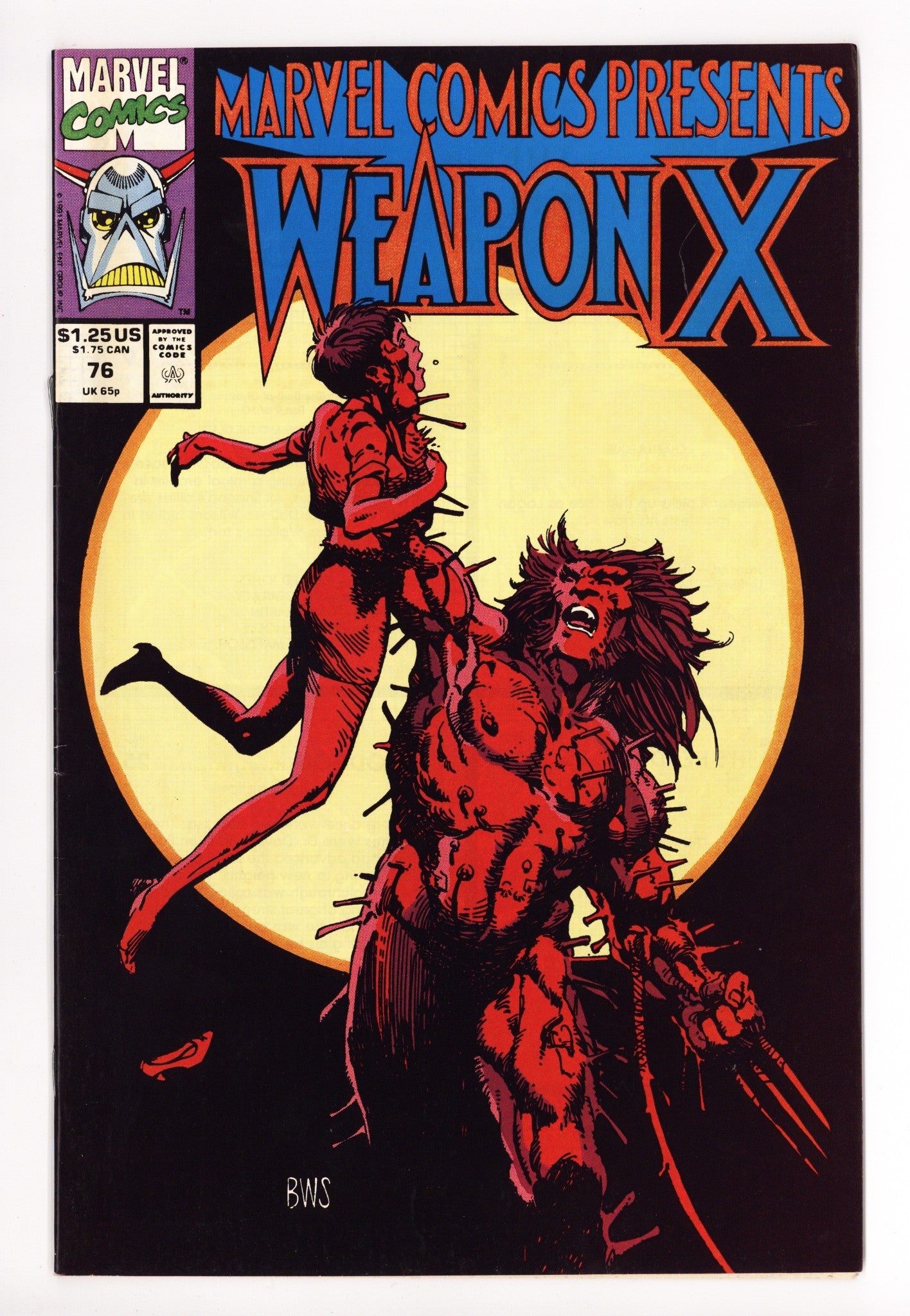 Marvel Comics Presents Vol 1 76 VF (8.0) (1991) 