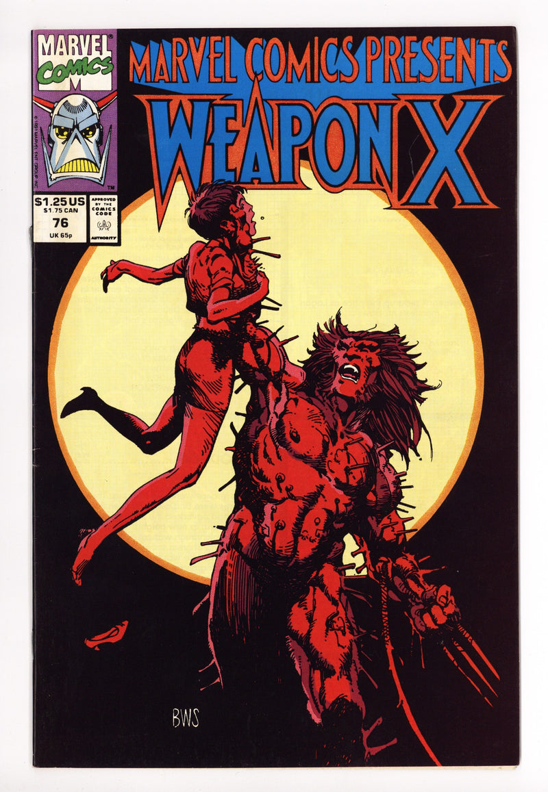 Marvel Comics Presents Vol 1 76 VF (8.0) (1991) 