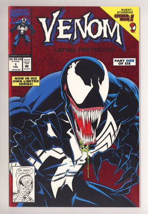 Venom: Lethal Protector Vol 1 1 NM- (9.2) (1993)