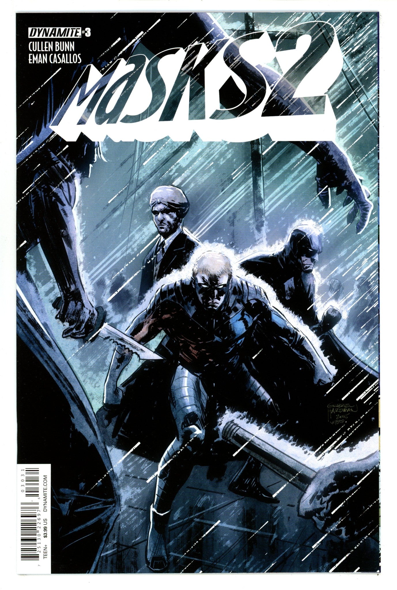 Masks 2 3 High Grade (2015) Hardman Variant 