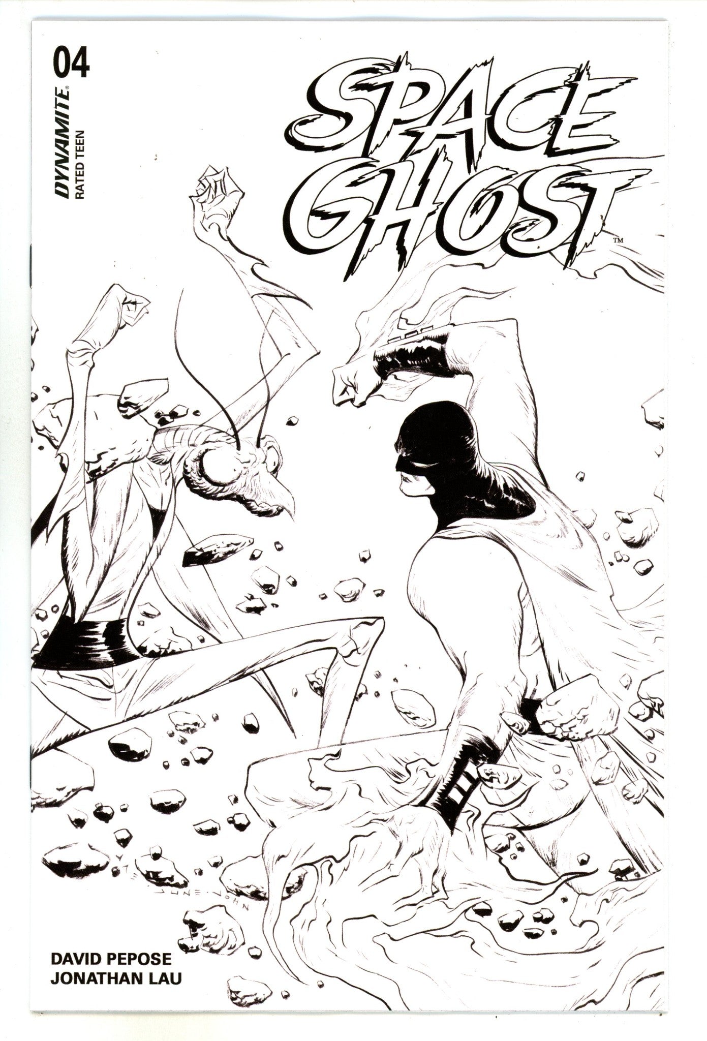 Space Ghost 4 Lee Line Art Variant NM+ (2024)