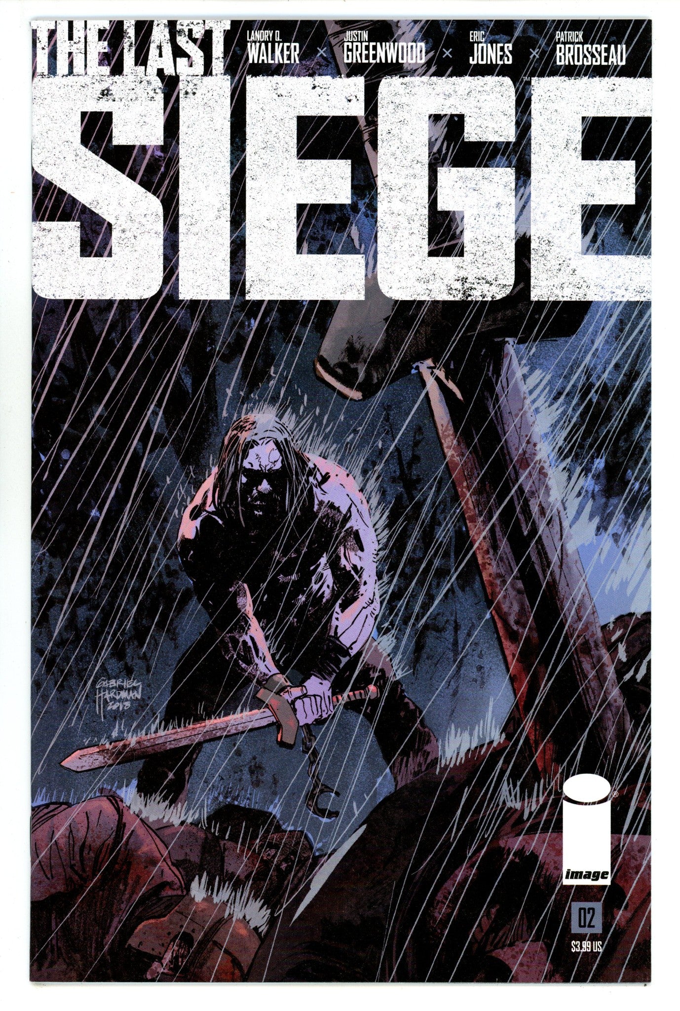 The Last Siege 2 High Grade (2018) Hardman Variant 