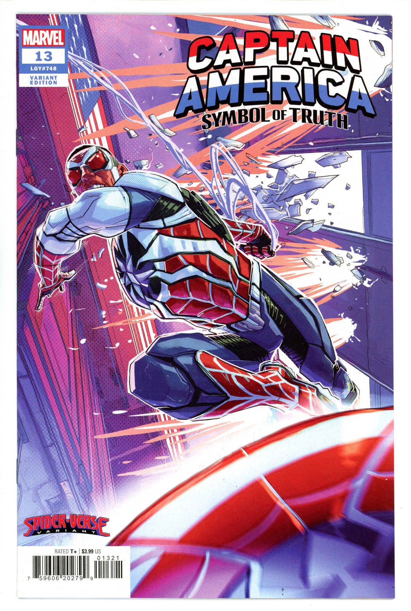 Captain America: Symbol of Truth 13 (748) High Grade (2023) Woods Variant 