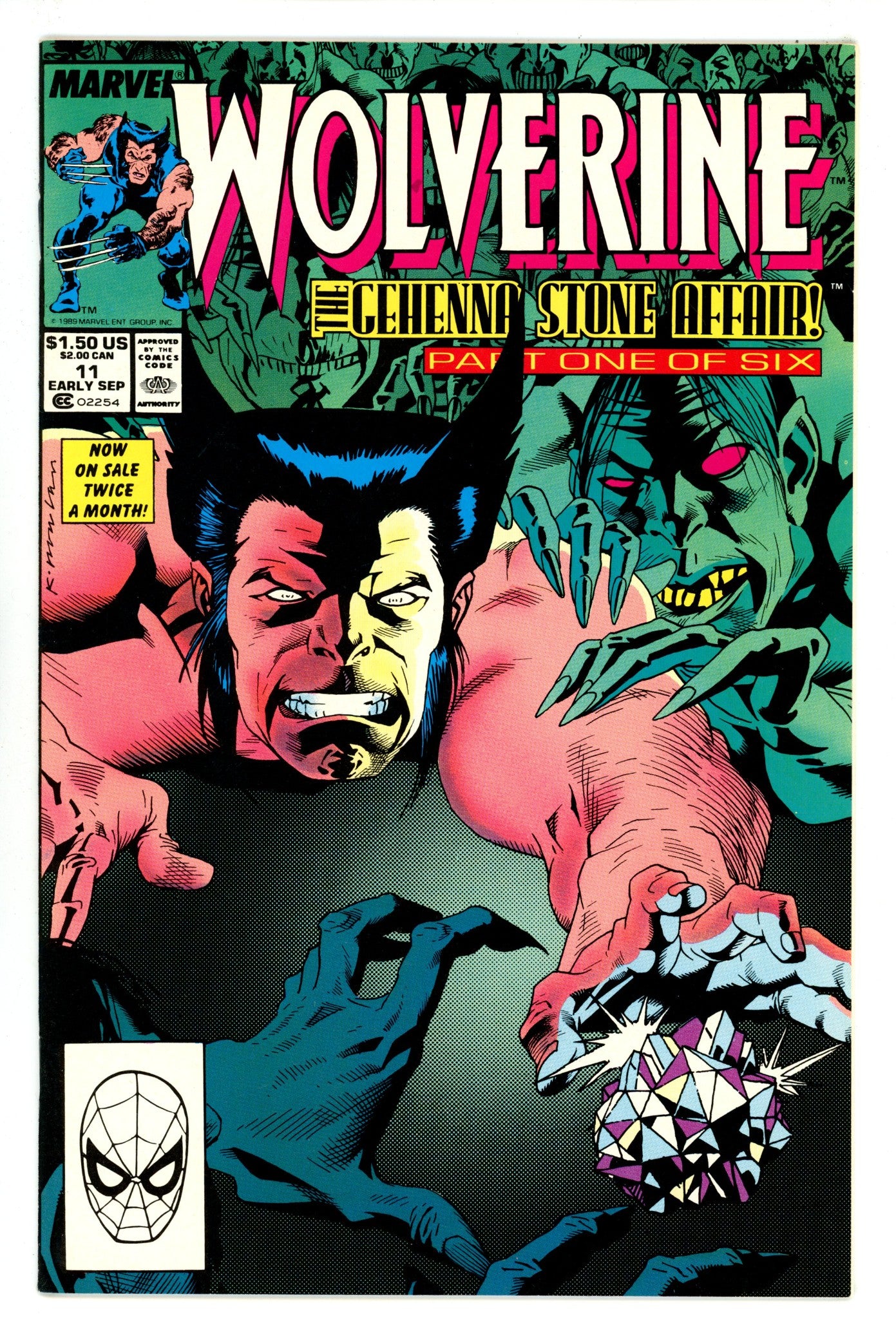 Wolverine Vol 2 11 High Grade (1989) 