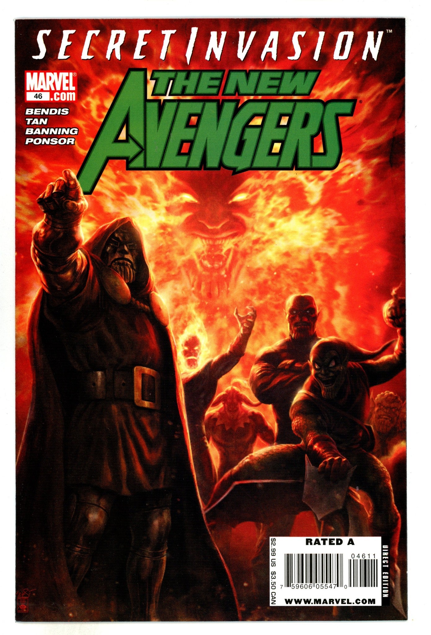New Avengers Vol 1 46  High Grade  (2008)  
