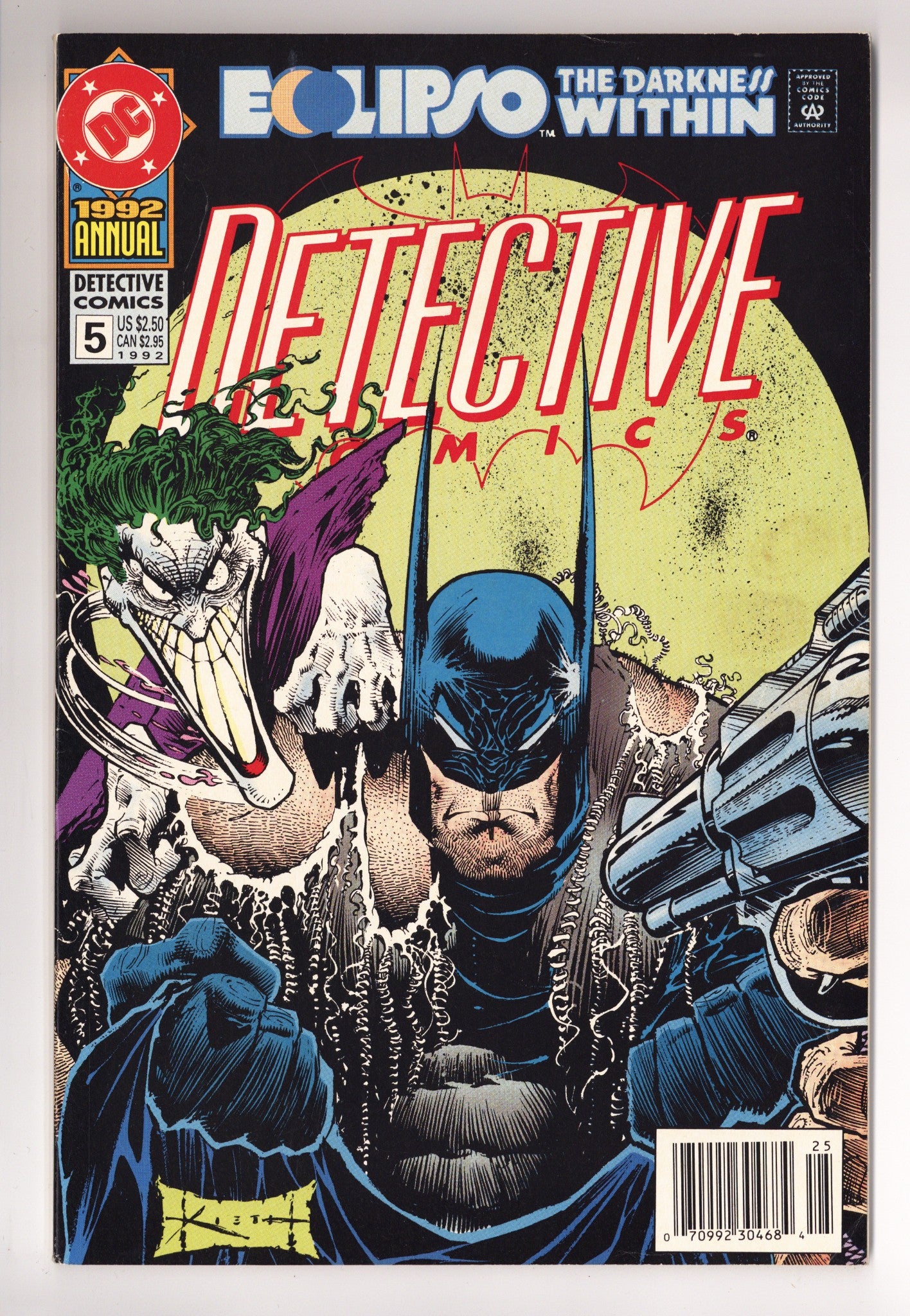 Detective Comics Annual Vol 1 5 Mid Grade (1992) Newsstand 