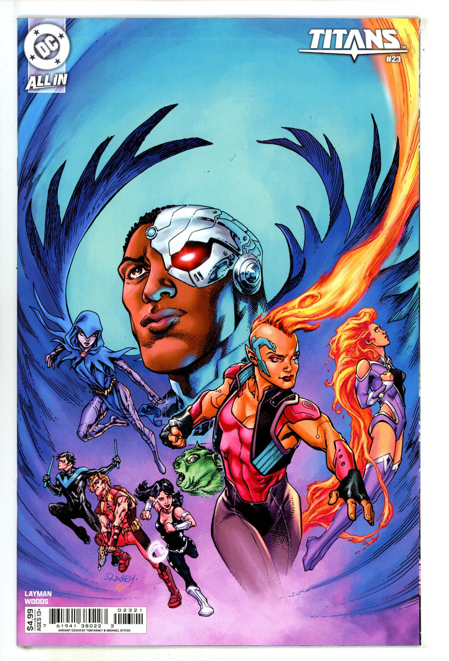 Titans Vol 4 23 Raney Variant (2025)