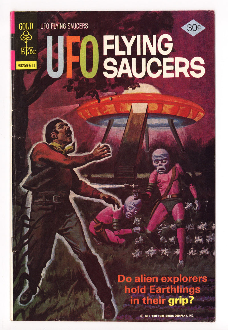 UFO Flying Saucers 12 Low Grade (1976) 
