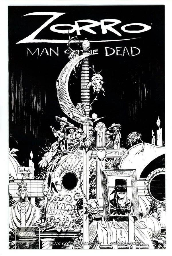 Zorro Man Of The Dead 4 Murphy B&W Variant (2024)